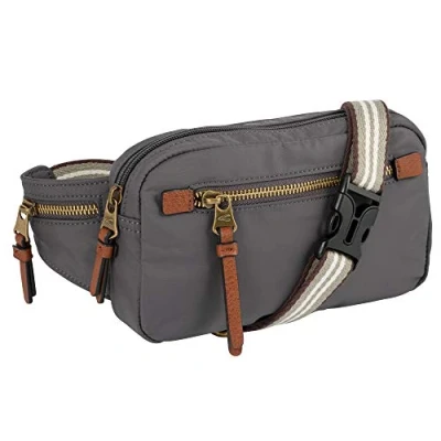 Afbeelding van camel active Gordeltas Bari Belt Bag Dark Grey Grijs