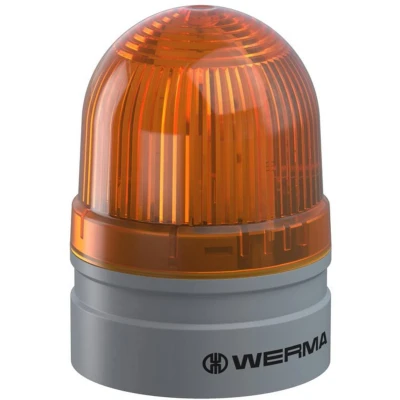 Afbeelding van Werma Signaltechnik Signaallamp Mini TwinFLASH 115 230VAC YE 260.320.60 Geel 230 V/AC