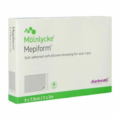 Image de Mepiform Pans Adh A/cicat. Ster 5x 7,5cm 5 293200