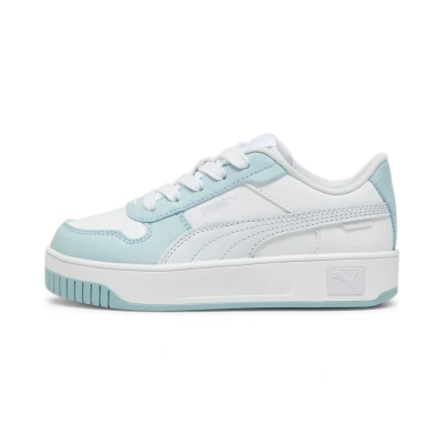 Afbeelding van Carina Street sneakers voor Dames, Wit/Zilver, Maat 28,5 PUMA