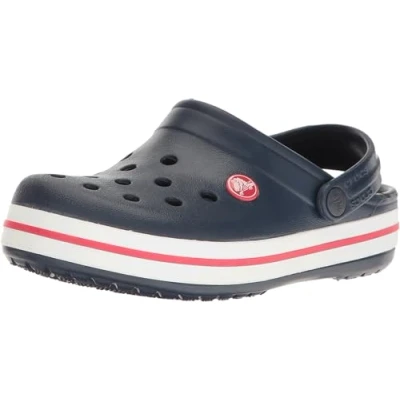 Afbeelding van Crocs Crocband Badslippers voor kinderen, Maat: 19/20, Navy/red Kunststof