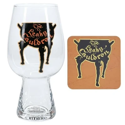 Afbeelding van Harry Potter The Leaky Cauldron Glas En Onderzetter