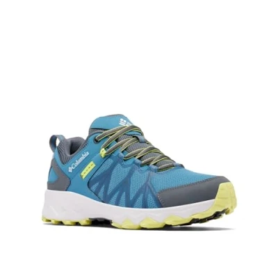 Image de Columbia Peakfreak 2 Outdry Chaussures de trekking et randonnée imperméables pour homme, Kiwi frais bleu minéral, 41.5 EU