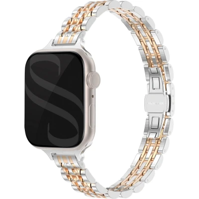 Afbeelding van Selencia Bandje met Horlogeband inkorter Geschikt voor Apple Watch 10 42 mm, 1 38 2 3 8 41 9 SE (2022) 40 App