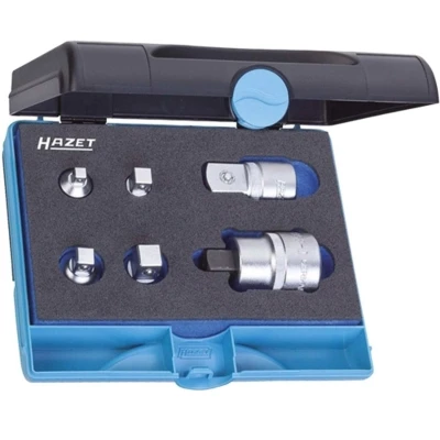 Afbeelding van HAZET 958N/6 Dopsleuteladapterset Aandrijving 1/4 (6.3 mm), 3/8 (10 1/2 (12.5 3/4 (20 mm) Uitvoering
