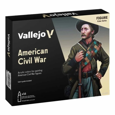 Afbeelding van Vallejo 70256 Model Color Amerikaanse Burgeroorlog Kleuren Acryl set 16x18ml Verf