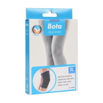 Afbeelding van Kniestuk bota plus zwart XLARGE = + 42 cm