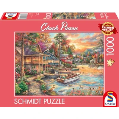 Afbeelding van Schmidt Spiele Ufer im Abendgold 1000 Teile (1000 onderdelen)