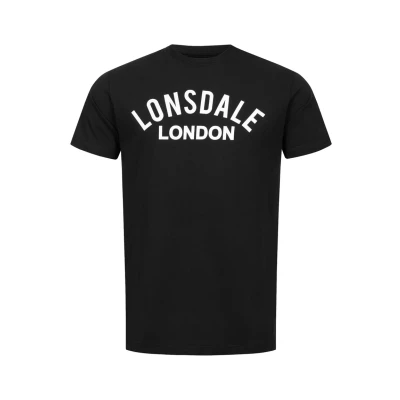 Afbeelding van Lonsdale Tshirt print, Heren, Maat: Small, Black