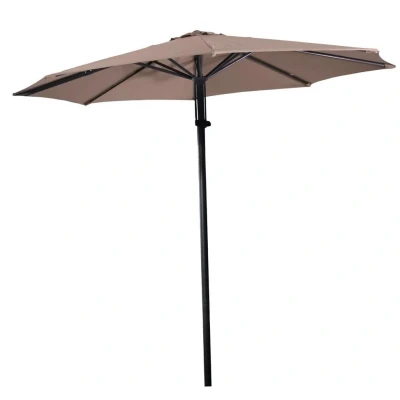 Afbeelding van Libra pushup parasol Ø3mtr taupe