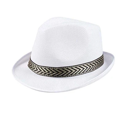 Afbeelding van Boland Hoed Funky Wit 59 Volwassenen Unisex 20&#039;s Roaring Twenties