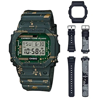 Afbeelding van Casio G Shock DWE 5600CC 3ER Horloge Kunststof Groen Ø 36 mm