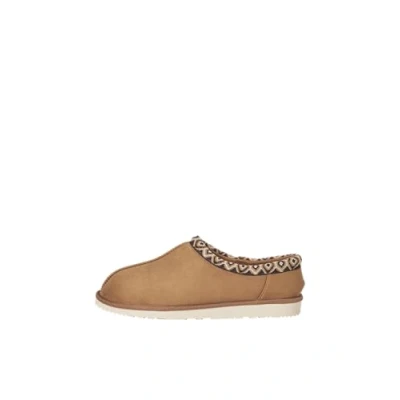 Afbeelding van Jack &amp; Jones Jfwsydney Pantoffels, Heren, Maat: 41, Cognac Polyester