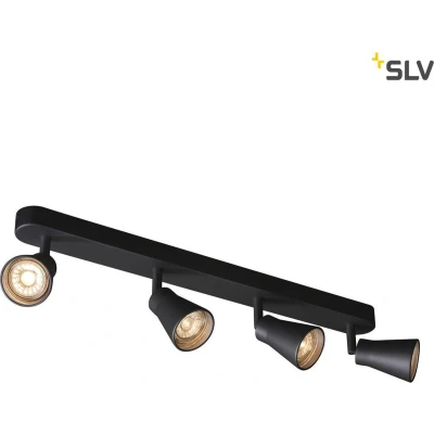 Afbeelding van SLV 1000895 AVO Plafondlamp GU10 50 W Zwart