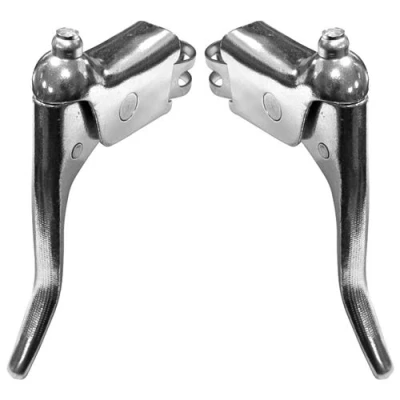 Image de Levier de frein vélo aluminium 22mm tourisme ville route randonneuse vintage