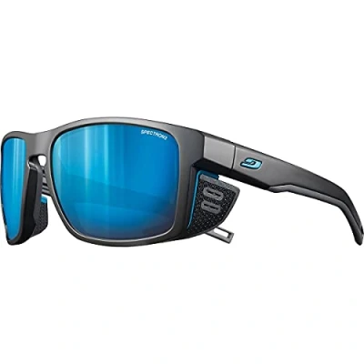 Afbeelding van Julbo SHIELD zonnebril voor volwassenen, uniseks, zwart blauw, categorie 3