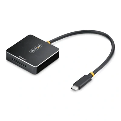 Afbeelding van StarTech.com 1B USB C SDE ADAPTER geheugenkaartlezer 3.2 Gen 2 (3.1 2) Type Zwart