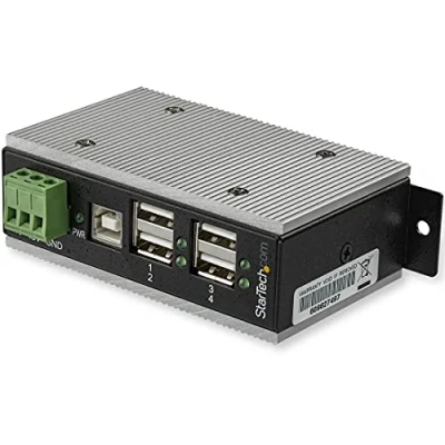 Afbeelding van USB Hub Startech HB20A4AME Black