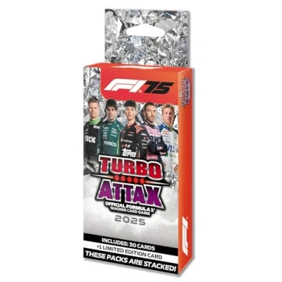 Afbeelding van Turbo Attax Formule 1 2025 ECO BOX 30 Kaarten + Limited Edition