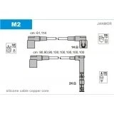 Afbeelding van JANMOR M2 Bougiekabelset MERCEDES BENZ: SL Convertible, S Class Saloon, W124 Saloon