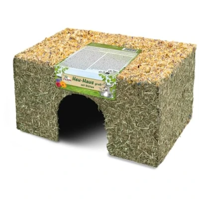 Afbeelding van JR Farm hooihuis bloemen middel 300 gram