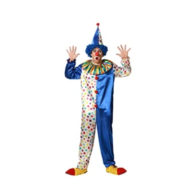Afbeelding van Kostuums voor Volwassenen Clown Blauw Maat XS/S