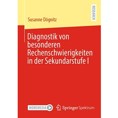 Afbeelding van Diagnostik von besonderen Rechenschwierigkeiten in der Sekundarstufe I