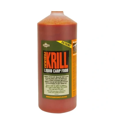 Afbeelding van Dynamite Baits Premium Liquid Carp Food (1 liter) Smaak : Krill