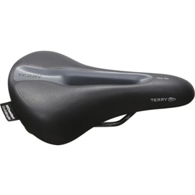Afbeelding van Terry zadel Fisio Flex Max gel dames zwart ZDT263