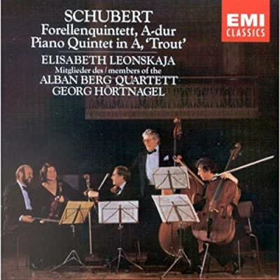 Afbeelding van Schubert: Trout Quintet / Leonskaja, Alban Berg Quartet