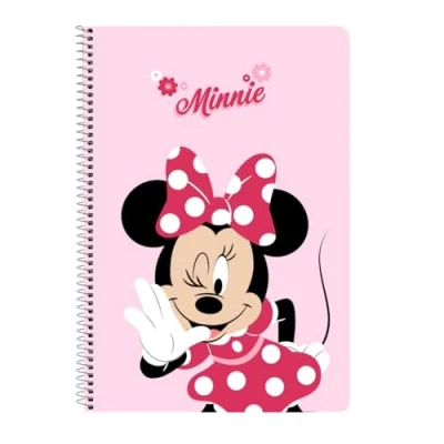 Afbeelding van Ringmap Minnie Mouse Naive Roze A4 21.5 x 31 1 cm