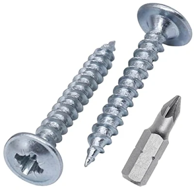 Afbeelding van 200 stuks houtschroeven van verzinkt staal 3,5 x 30 mm zelftappende aangepaste instelkop (200, mm)