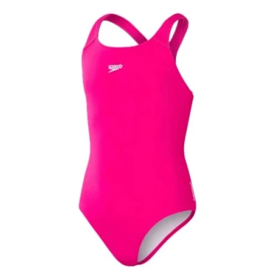 Image de Speedo Maillot de bain Eco Endurance+ Medalist pour fille Résistance au chlore Tissu recyclé Coupe confortable Cours natation vacances (lot 1)