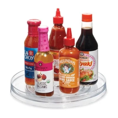 Image de Plateau tournant transparent InterDesign rotatif 29 cm