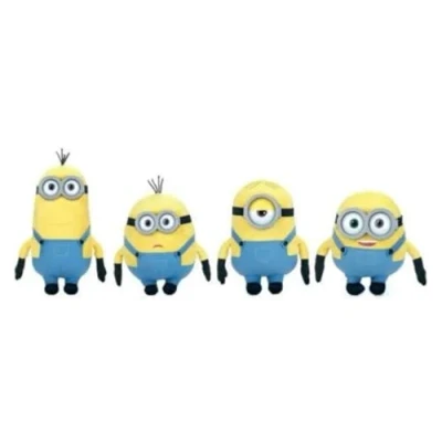 Afbeelding van Minions Rise of Gru Pluche Stuart 30 cm Despicable Me knuffel