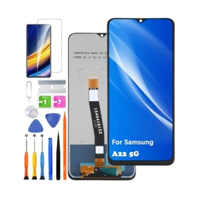Afbeelding van HLYGZX Origineel vervangend scherm voor Samsung Galaxy A22 5G LCD A226B A226BR A226L Touch Screen Digitizer Assembly Reparatie Onderdelen Kit