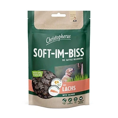 Afbeelding van Christopherus Dog Snack Soft im Biss 12x125g Lachs