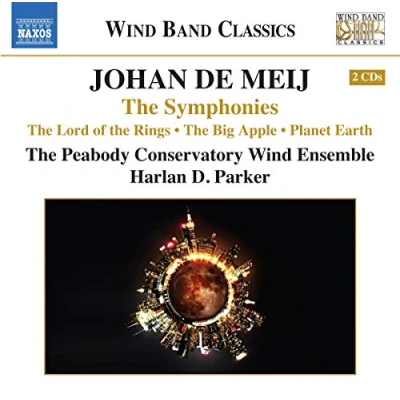Afbeelding van Peabody Conservatory Wind Ens. Meij, Johan De; The Symphonies (2 CD)