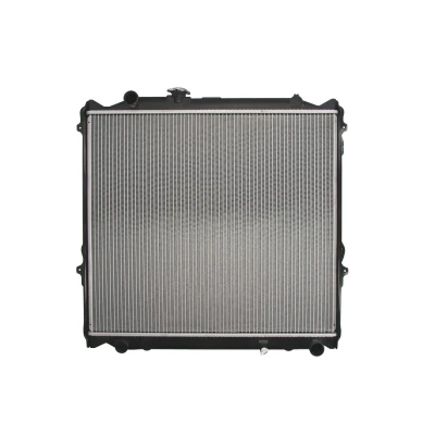 Afbeelding van THERMOTEC D72021TT Radiateur Aluminium, Kunststof voor voertuigen met/zonder airco 575 639 26 Handgeschakeld Koelribben gesoldeerd