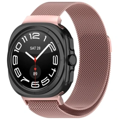 Afbeelding van Milanese band Rosé goud Samsung Galaxy Watch Ultra 47mm