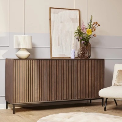 Afbeelding van Dressoir Madison Walnoot 165 cm