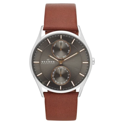 Afbeelding van Skagen heren Horloge Holst SKW6086 in de kleur Bruin