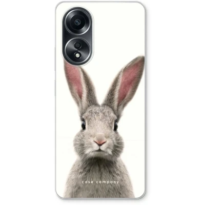 Afbeelding van Case Company® hoesje geschikt voor Oppo A58 4G Daisy Soft Cover Telefoonhoesje Bescherming aan alle Kanten en Schermrand