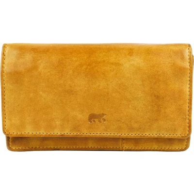 Afbeelding van Bear Design Emma portemonnee yellow Dames