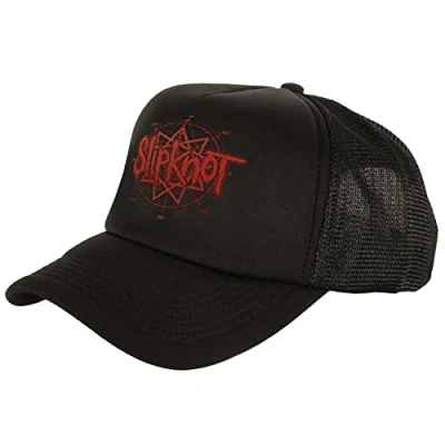 Afbeelding van Slipknot Logo Baseball pet Zwart
