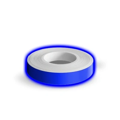 Afbeelding van 4R Quattroerre.it 10275 Wheel Stripes Motor receptuur, 9 mm x 6 m, blauw