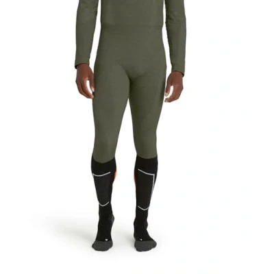 Afbeelding van FALKE Wool Tech Long M TI wol, sneldrogend, 1 stuk, onderlaag voor heren, groen (Olive 7830), S