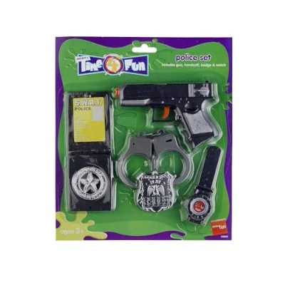 Afbeelding van Dressing Up &amp; Costumes Party Accessories Police Set With Gun