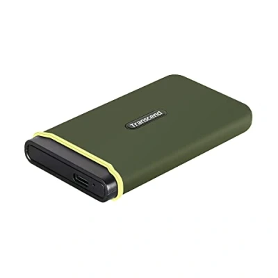 Afbeelding van Transcend ESD380C 1 TB Externe SSD harde schijf USB C, A Groen TS1TESD380C
