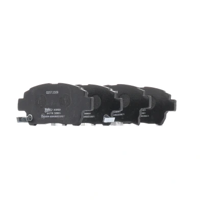Afbeelding van VALEO 302621 Remblokkenset Vooras Incl. slijtage waarschuwingscontact Zonder anti kreukplaat TOYOTA: Yaris I Hatchback, iQ, MR2 III Convertible